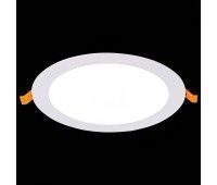 ST209.548.15 Св-к встр. Белый LED 1*15W 4000K 1 080Lm Ra80 110° IP20 D190xH8 90-265V Встраиваемые светильники