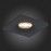 ST205.418.01 Св-к встр. Черный GU10 1*50W  L94xW94xH27 220V Без ламп Встраиваемые светильники