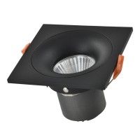 ST259.438.10 Св-к встр. Черный LED 1*10W 3000K 700Lm Ra>90 60° IP44 L100xW100xH66 85-265V Встраиваемые светильники