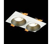 ST206.528.02 Св-к встр. Белый GU10 2*50W  IP20 L175xW92xH38 220V Без ламп Встраиваемые светильники