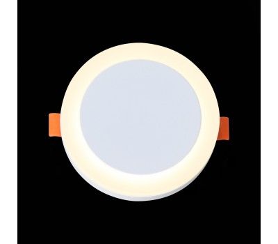 ST104.502.06 Светильник встраиваемый Белый LED 1*6W 3000K 468Lm Ra>80 120° IP20 D110xH20 170-240V Встраиваемые светильники