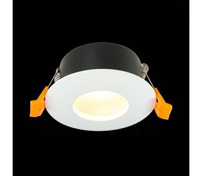 ST213.508.01 Св-к встр. Белый GU10 1*50W  IP44 D84xH50 220V Без ламп Встраиваемые светильники