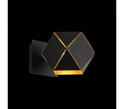 SL258.401.01 Бра ST-Luce Черный/Черный, Золото E14 1*40W ENIGMA