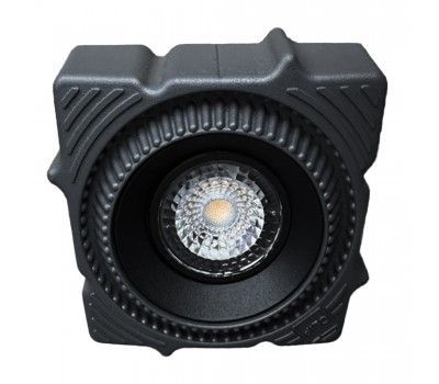 ST753.438.07 Св-к встр. светодиодный в натяжной ПВХ потолок Черный LED 1*7W 3000K 560Lm Ra80 60° IP2 Встраиваемые светильники