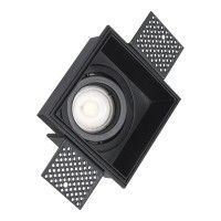 ST262.418.01 Св-к встр. Черный GU10 1*50W IP20 L91,5xW91,5xH5,2 220V Без ламп Встраиваемые светильники ST262.418.01 Св-к встр. Черный GU10 1*50W IP20 L91,5xW91,5xH5,2 220V Без ламп Встраиваемые светильники