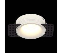 ST218.558.01 Св-к встр. Белый GU10 1*50W  IP20 D78xH30 165-265V Без ламп Встраиваемые светильники