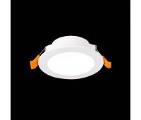 ST212.508.05 Св-к встр. Белый LED 1*5W 3000K/4000K/6000K 375Lm Ra80 110° IP20 D92xH30 220-240V Встраиваемые светильники