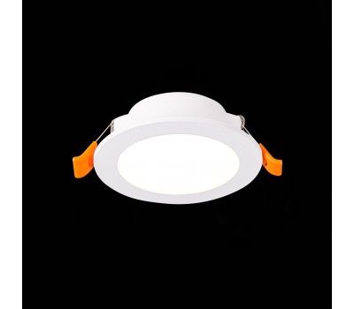 ST212.508.05 Св-к встр. Белый LED 1*5W 3000K/4000K/6000K 375Lm Ra80 110° IP20 D92xH30 220-240V Встраиваемые светильники