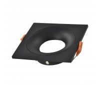 ST259.408.01 Св-к встр. Черный GU10 1*50W IP44 L100xW100xH40 -V Без ламп Встраиваемые светильники