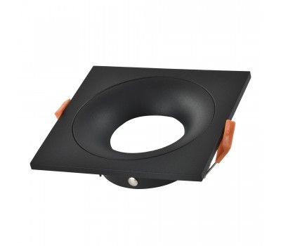 ST259.408.01 Св-к встр. Черный GU10 1*50W IP44 L100xW100xH40 -V Без ламп Встраиваемые светильники