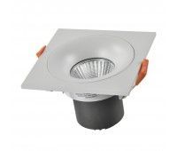 ST259.538.10 Св-к встр. Белый LED 1*10W 3000K 700Lm Ra>90 60° IP44 L100xW100xH66 85-265V Встраиваемые светильники