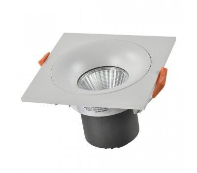 ST259.538.10 Св-к встр. Белый LED 1*10W 3000K 700Lm Ra>90 60° IP44 L100xW100xH66 85-265V Встраиваемые светильники