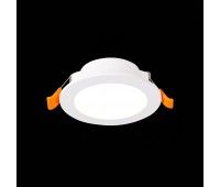 ST210.548.06 Св-к встр. Белый LED 1*6W 4000K 480Lm Ra80 110° IP20 D90xH30 220-240V Встраиваемые светильники