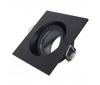 ST255.418.01 Св-к встр. Черный GU10 1*50W  IP65 L96xW96xH45 220V Без ламп Встраиваемые светильники