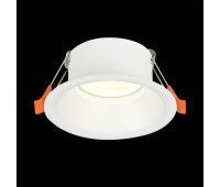 ST201.508.01 Св-к встр. Белый GU10 1*50W  D89xH40 220V Без ламп Встраиваемые светильники