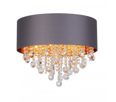 SL1350.702.06 Светильник потолочный ST-Luce Хром/Серый, Золотистый, Прозрачный E14 6*40W LACCHIA