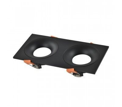 ST259.408.02 Св-к встр. Черный GU10 2*50W IP44 L100xW200xH40 -V Без ламп Встраиваемые светильники ST259.408.02 Св-к встр. Черный GU10 2*50W IP44 L100xW200xH40 -V Без ламп Встраиваемые светильники