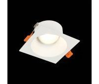 ST207.518.01 Св-к встр. Белый GU10 1*50W  L103xW103xH52 220V Без ламп Встраиваемые светильники