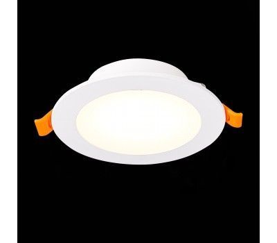 ST212.508.10 Св-к встр. Белый LED 1*10W 3000K/4000K/6000K 850Lm Ra80 110° IP20 D120xH30 220-240V Встраиваемые светильники