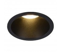 ST754.438.07 Св-к встр. Черный LED 1*7W 3000K 560Lm Ra80 60° IP20 D60xH79 100-240V Встраиваемые светильники