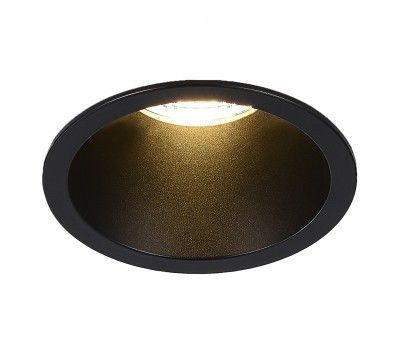 ST754.438.07 Св-к встр. Черный LED 1*7W 3000K 560Lm Ra80 60° IP20 D60xH79 100-240V Встраиваемые светильники