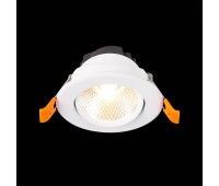 ST211.548.08.36 Св-к встр. Белый LED 1*8W 4000K 640Lm Ra80 36° IP20 D86xH50 220-240V Встраиваемые светильники