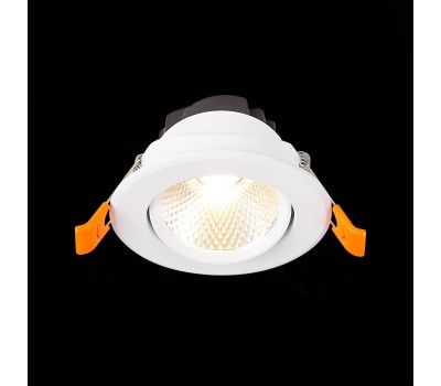 ST211.548.08.36 Св-к встр. Белый LED 1*8W 4000K 640Lm Ra80 36° IP20 D86xH50 220-240V Встраиваемые светильники