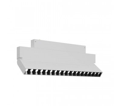 ST686.536.18 Св-к трек. Белый LED 1*18W 3000K 1 470Lm Ra>90 34° IP20 L370xW26xH137 220V SKYLINE 220