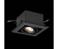 ST250.448.01 Св-к встр. Черный GU10 1*50W L126xW126xH70 220V Без ламп Встраиваемые светильники ST250.448.01 Св-к встр. Черный GU10 1*50W L126xW126xH70 220V Без ламп Встраиваемые светильники