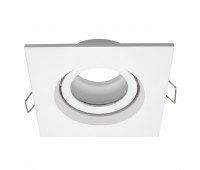 ST255.518.01 Св-к встр. Белый GU10 1*50W  IP65 L96xW96xH45 220V Без ламп Встраиваемые светильники