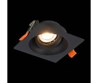 ST208.418.01 Св-к встр. Черный GU10 1*50W L94xW94xH40 220V Без ламп Встраиваемые светильники ST208.418.01 Св-к встр. Черный GU10 1*50W L94xW94xH40 220V Без ламп Встраиваемые светильники