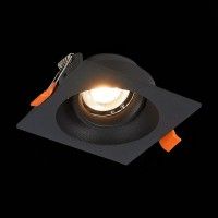 ST208.418.01 Св-к встр. Черный GU10 1*50W L94xW94xH40 220V Без ламп Встраиваемые светильники ST208.418.01 Св-к встр. Черный GU10 1*50W L94xW94xH40 220V Без ламп Встраиваемые светильники