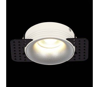 ST218.518.01 Св-к встр. Белый GU10 1*50W  IP20 D78xH30 165-265V Без ламп Встраиваемые светильники