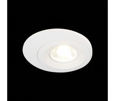 ST216.508.01 Св-к встр. Белый GU10 1*7W IP20 D100xH23 220V Без ламп Встраиваемые светильники