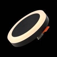 ST104.402.06 Светильник встраиваемый Черный LED 1*6W 3000K 468Lm Ra>80 120° IP20 D110xH20 170-240V Встраиваемые светильники ST104.402.06 Светильник встраиваемый Черный LED 1*6W 3000K 468Lm Ra>80 120° IP20 D110xH20 170-240V Встраиваемые светильники