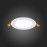 ST209.538.06 Св-к встр. Белый LED 1*6W 3000K 330Lm Ra80 110° IP20 D120xH8 90-265V Встраиваемые светильники