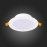 ST210.538.08 Св-к встр. Белый LED 1*8W 3000K 640Lm Ra80 110° IP20 D120xH30 220-240V Встраиваемые светильники