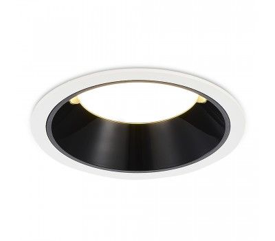 ST755.438.12 Св-к встр. Черный LED 1*12W 3000K 1 080Lm Ra80 120° IP20 D105xH50 100-240V Встраиваемые светильники