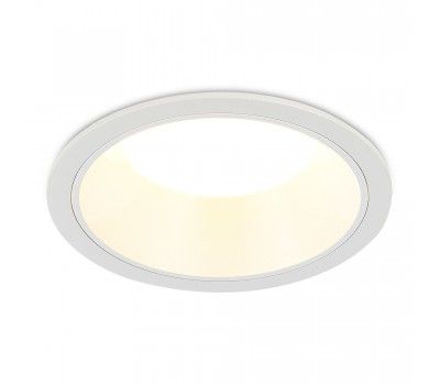 ST755.538.12 Св-к встр. Белый LED 1*12W 3000K 1 080Lm Ra80 120° IP20 D105xH50 100-240V Встраиваемые светильники