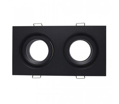 ST255.428.02 Св-к встр. Черный GU10 2*50W IP65 L180xW90xH40 220V Без ламп Встраиваемые светильники ST255.428.02 Св-к встр. Черный GU10 2*50W IP65 L180xW90xH40 220V Без ламп Встраиваемые светильники