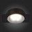 ST218.418.01 Св-к встр. Черный GU10 1*50W  IP20 D78xH30 165-265V Без ламп Встраиваемые светильники