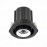 ST702.438.12 Св-к встр. Черный LED 1*12W 3000K 900Lm Ra80 24° IP20 D90xH92 180-240V Встраиваемые светильники