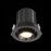 ST702.338.12 Св-к встр. Черный LED 1*12W 3000K 900Lm Ra80 24° IP20 D90xH92 180-240V Встраиваемые светильники