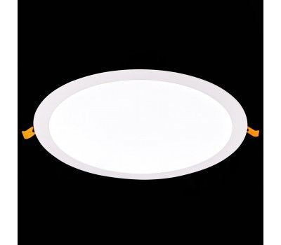 ST209.538.24 Св-к встр. Белый LED 1*24W 3000K 1 728Lm Ra80 110° IP20 D300xH8 90-265V Встраиваемые светильники