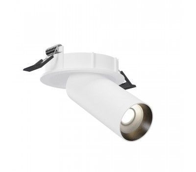 ST759.508.01 Св-к встр. Белый GU10 1*50W IP20 D95xH125 220V Без ламп Встраиваемые светильники