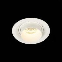ST701.538.12 Св-к встр. Zoom Белый LED 1*12W 3000K 960Lm Ra90 15°-60° IP20 D115xH95 170-240V Встраиваемые светильники