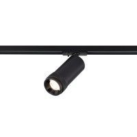 ST385.436.10 Св-к трек. Zoom Черный LED 1*10W 3000K 900Lm Ra 10-55° IP20 D55xH125 220V BASE