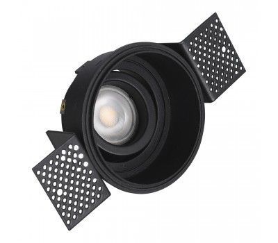 ST262.408.01 Св-к встр. Черный GU10 1*50W IP20 D91,5xH5,2 220V Без ламп Встраиваемые светильники ST262.408.01 Св-к встр. Черный GU10 1*50W IP20 D91,5xH5,2 220V Без ламп Встраиваемые светильники