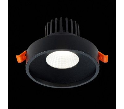 ST751.448.10 Св-к встр. Черный LED 1*10W 4000K 750Lm Ra>90 38° IP20 D100xH75 170-240V Встраиваемые светильники