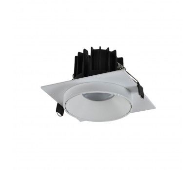 ST758.538.10 Св-к встр. Белый LED 1*10W 3000K 700Lm Ra>90 36° IP44 L100xW100xH64 85-265V Встраиваемые светильники